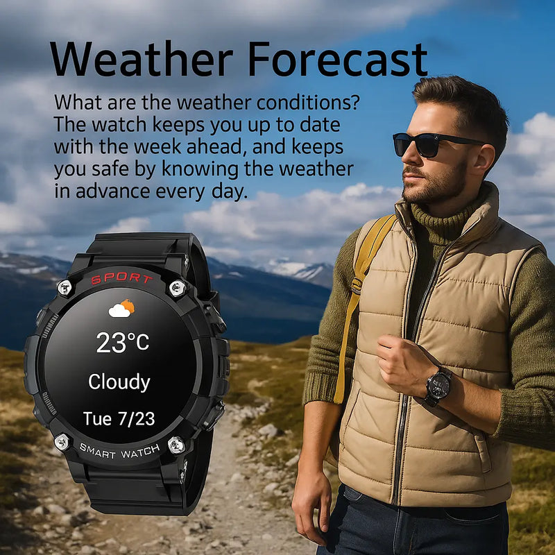 Haino Teko ST-3 Smart Watch – Bluetooth Calling, Music Storage, Built-In Wireless Earbuds & Fitness Tracking ALAMASHI STORE