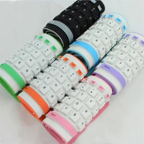Foldable Keyboard Waterproof Smart Slim Design ALAMASHI STORE