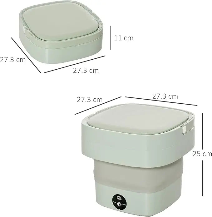 Foldable Mini Laundry Machine ALAMASHI STORE