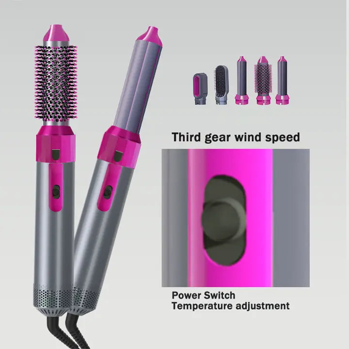 Hot Air Brush (5-in-1) ALAMASHI STORE