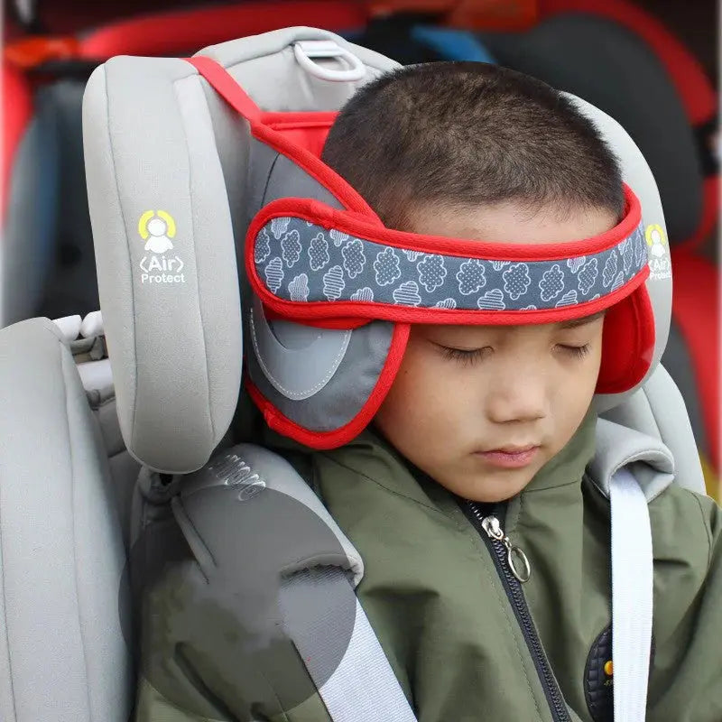 Children’s Car Travel Head Support Pillow – Soft Adjustable Nap Band for Safe Sleeping ALAMASHI STORE